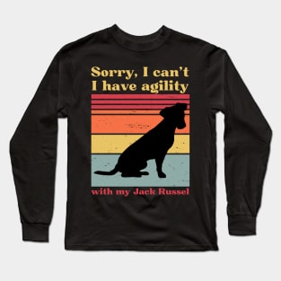 Sorry, I can't, I have agility with my Jack Russel Long Sleeve T-Shirt